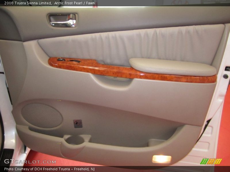 Arctic Frost Pearl / Fawn 2008 Toyota Sienna Limited