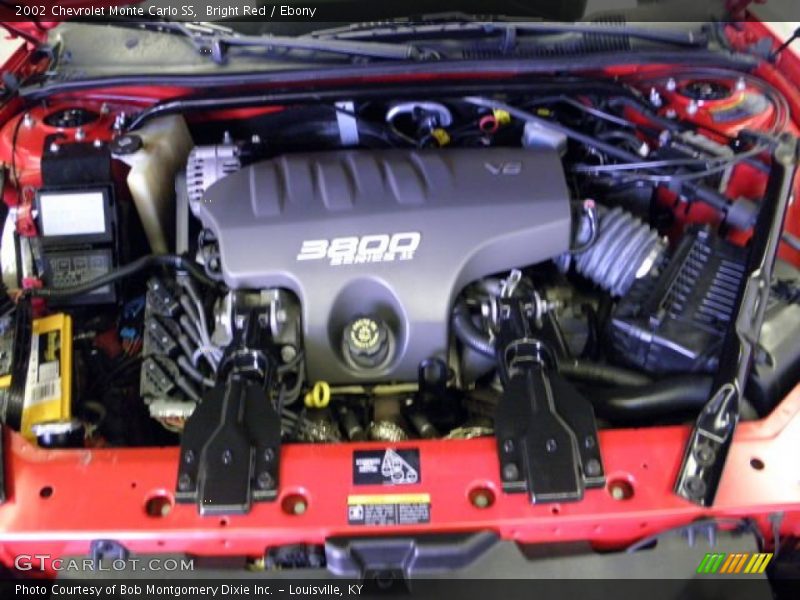 Bright Red / Ebony 2002 Chevrolet Monte Carlo SS