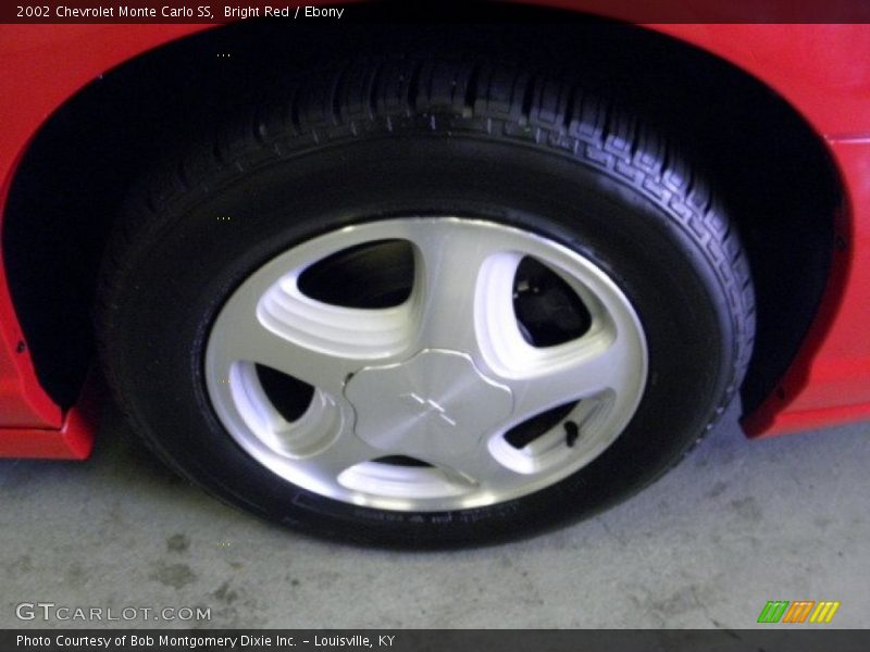 Bright Red / Ebony 2002 Chevrolet Monte Carlo SS