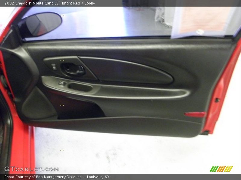 Bright Red / Ebony 2002 Chevrolet Monte Carlo SS