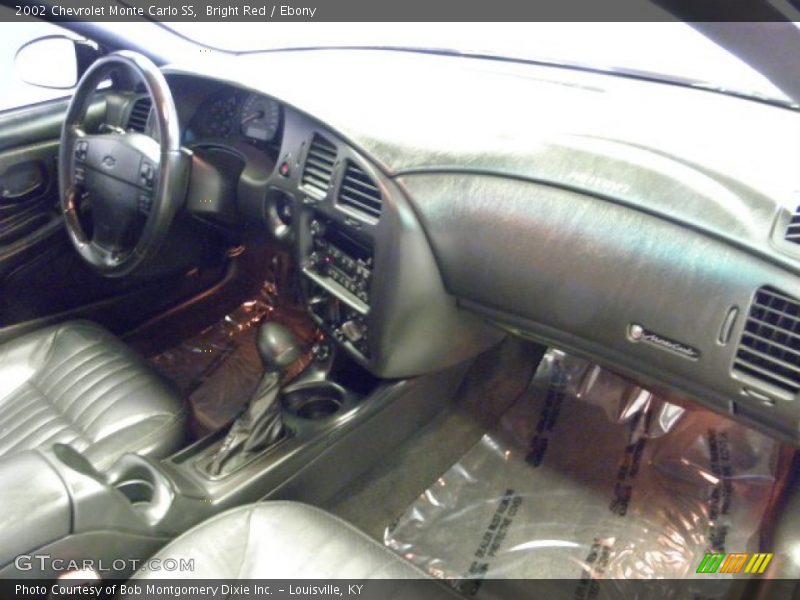 Bright Red / Ebony 2002 Chevrolet Monte Carlo SS