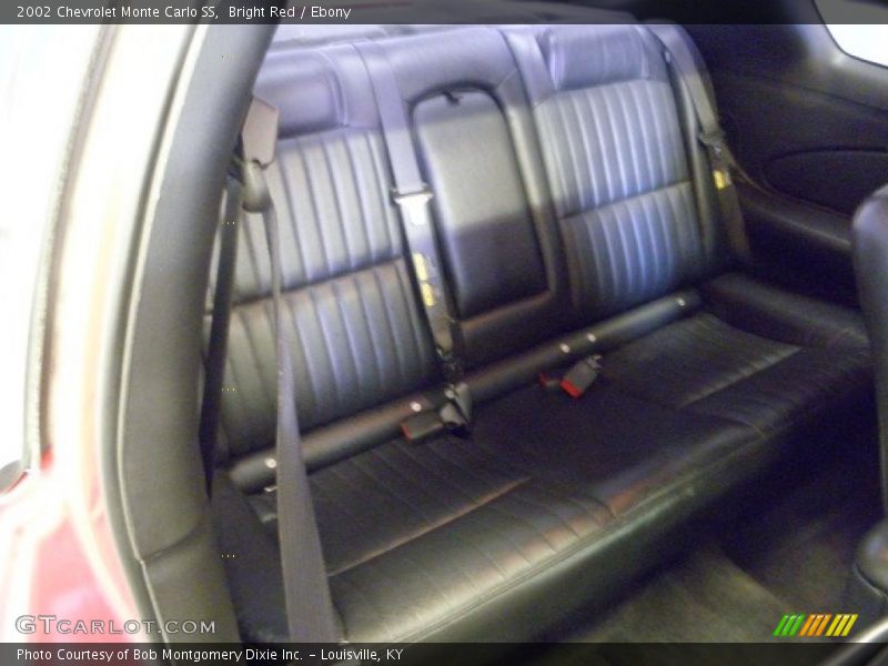 Bright Red / Ebony 2002 Chevrolet Monte Carlo SS
