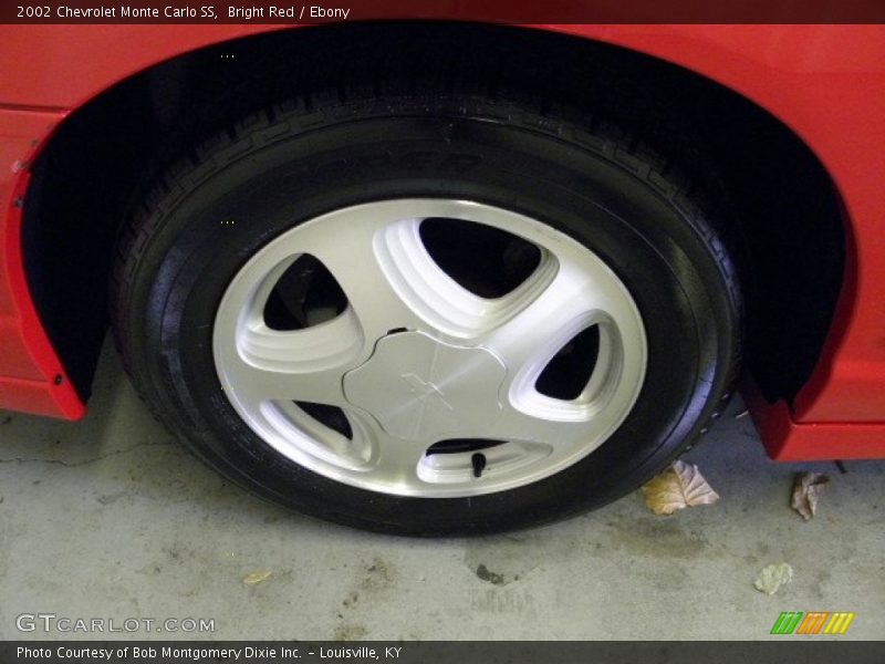 Bright Red / Ebony 2002 Chevrolet Monte Carlo SS