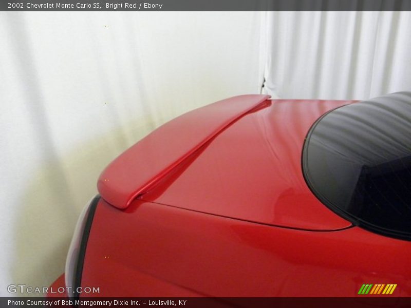 Bright Red / Ebony 2002 Chevrolet Monte Carlo SS