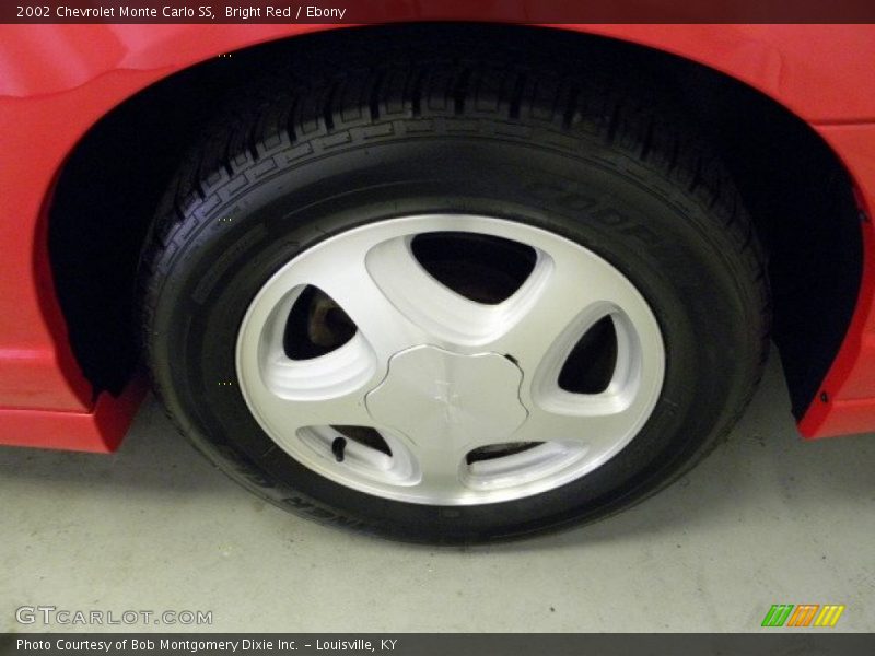 Bright Red / Ebony 2002 Chevrolet Monte Carlo SS