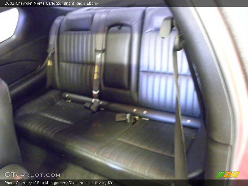 Bright Red / Ebony 2002 Chevrolet Monte Carlo SS
