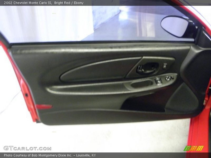 Bright Red / Ebony 2002 Chevrolet Monte Carlo SS