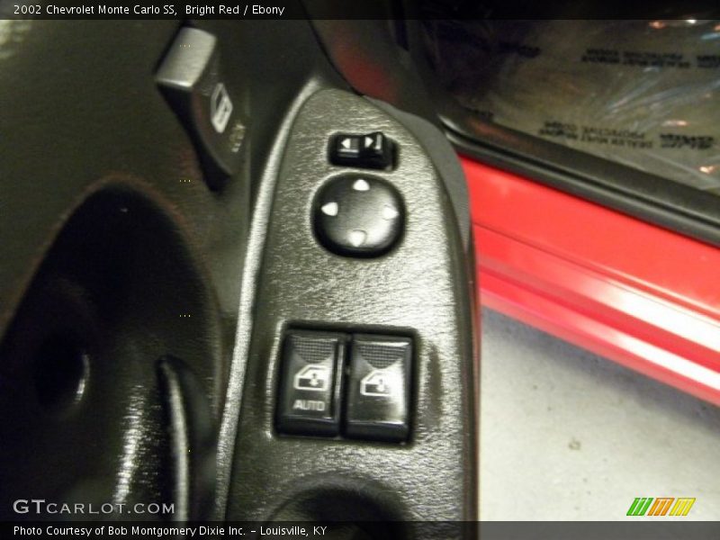 Bright Red / Ebony 2002 Chevrolet Monte Carlo SS