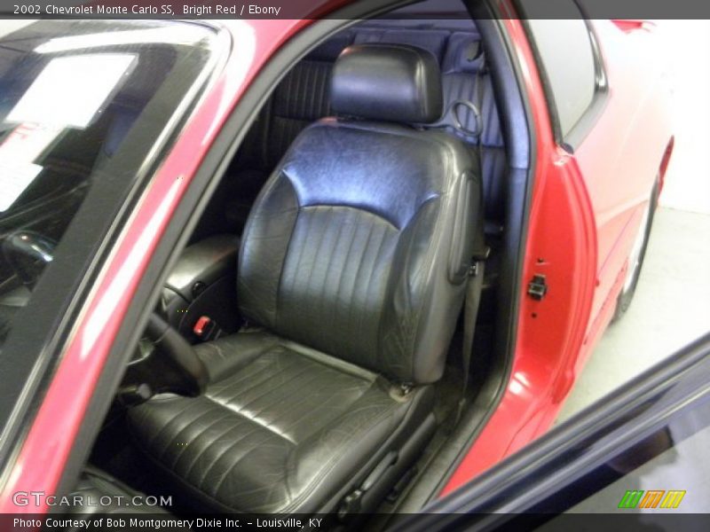 Bright Red / Ebony 2002 Chevrolet Monte Carlo SS