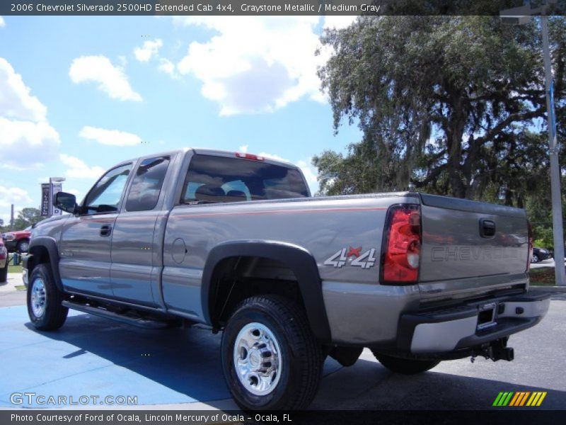 Graystone Metallic / Medium Gray 2006 Chevrolet Silverado 2500HD Extended Cab 4x4