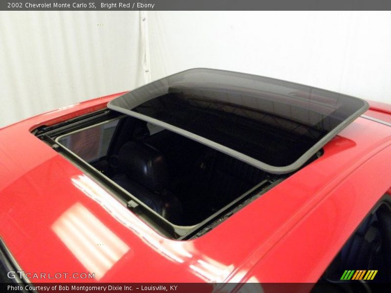 Bright Red / Ebony 2002 Chevrolet Monte Carlo SS