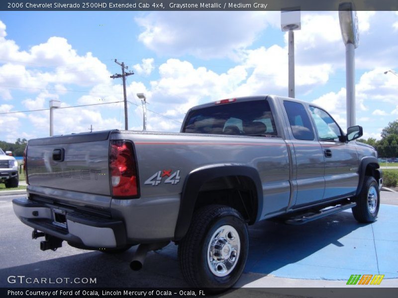 Graystone Metallic / Medium Gray 2006 Chevrolet Silverado 2500HD Extended Cab 4x4