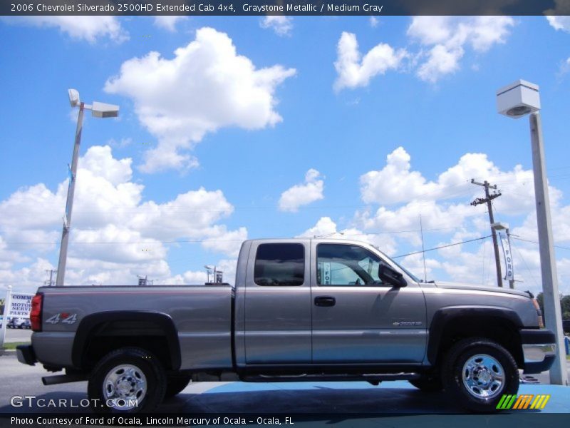 Graystone Metallic / Medium Gray 2006 Chevrolet Silverado 2500HD Extended Cab 4x4