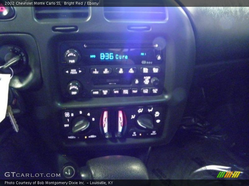 Bright Red / Ebony 2002 Chevrolet Monte Carlo SS