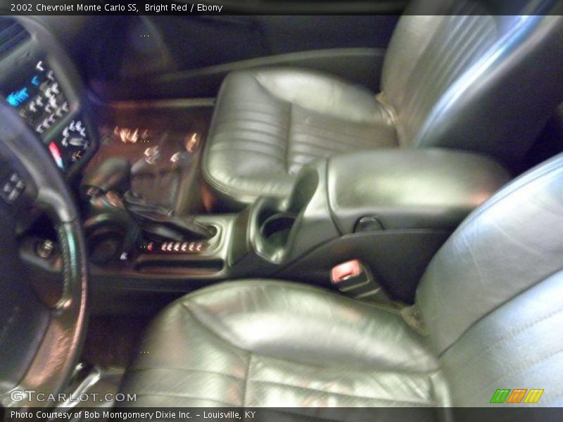 Bright Red / Ebony 2002 Chevrolet Monte Carlo SS