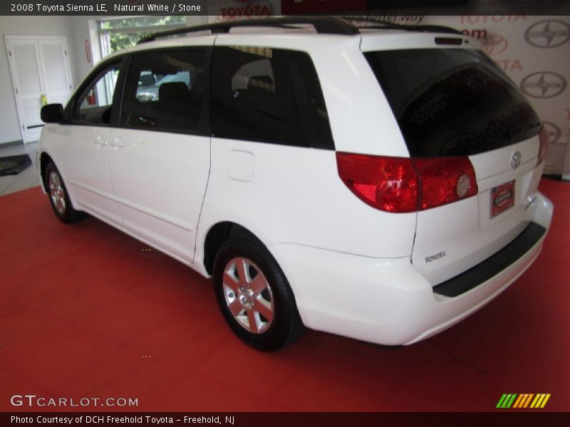 Natural White / Stone 2008 Toyota Sienna LE