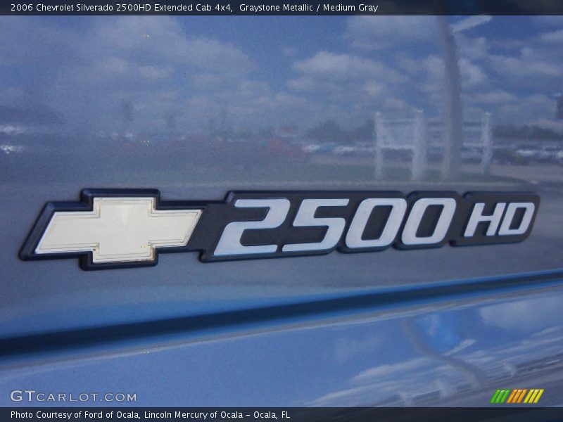 Graystone Metallic / Medium Gray 2006 Chevrolet Silverado 2500HD Extended Cab 4x4