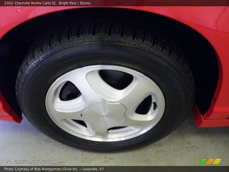 Bright Red / Ebony 2002 Chevrolet Monte Carlo SS