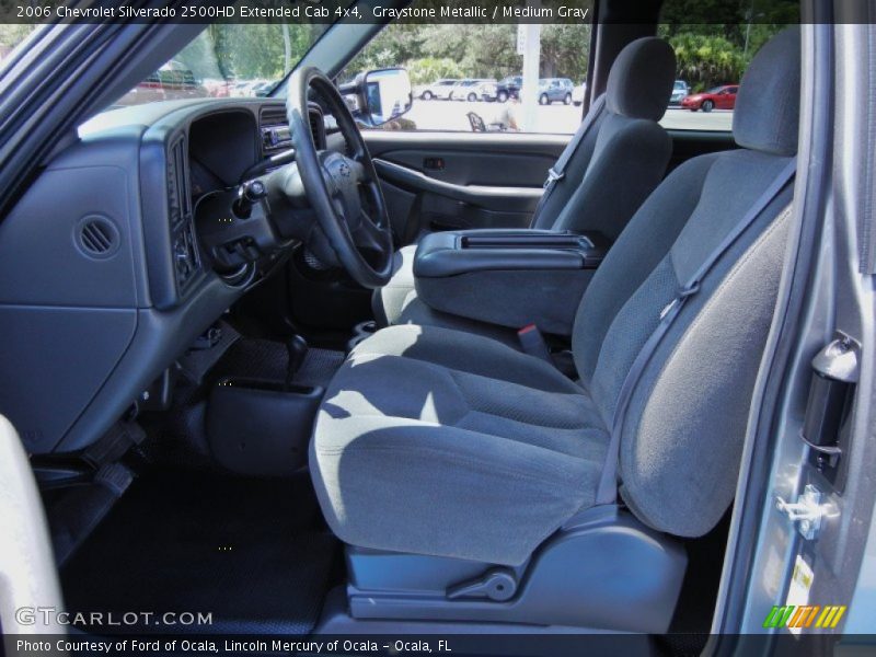 Graystone Metallic / Medium Gray 2006 Chevrolet Silverado 2500HD Extended Cab 4x4