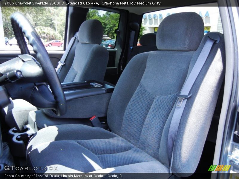 Graystone Metallic / Medium Gray 2006 Chevrolet Silverado 2500HD Extended Cab 4x4