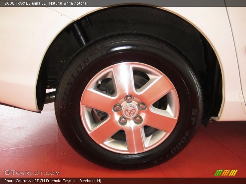 Natural White / Stone 2008 Toyota Sienna LE