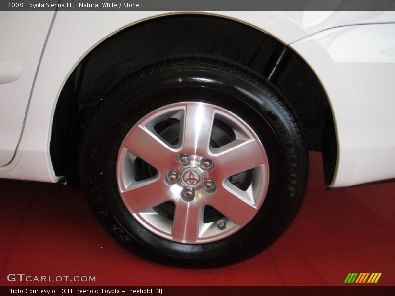 Natural White / Stone 2008 Toyota Sienna LE