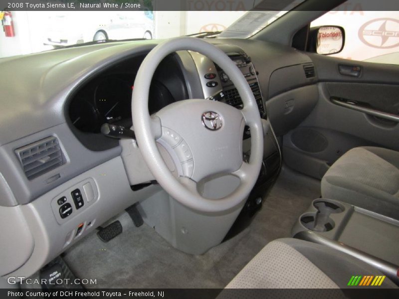 Natural White / Stone 2008 Toyota Sienna LE