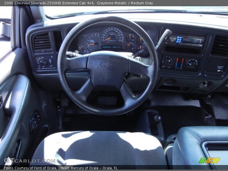Graystone Metallic / Medium Gray 2006 Chevrolet Silverado 2500HD Extended Cab 4x4