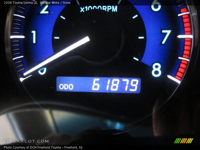 Natural White / Stone 2008 Toyota Sienna LE