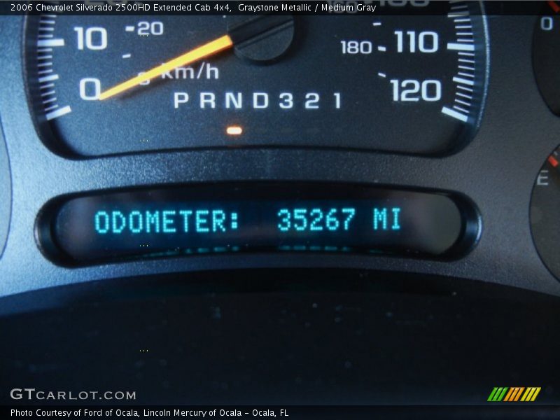 Graystone Metallic / Medium Gray 2006 Chevrolet Silverado 2500HD Extended Cab 4x4