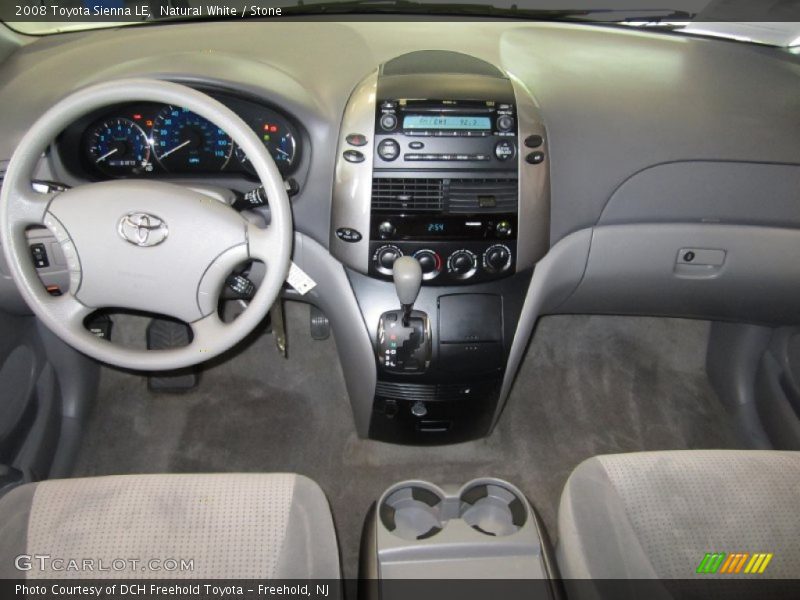 Natural White / Stone 2008 Toyota Sienna LE