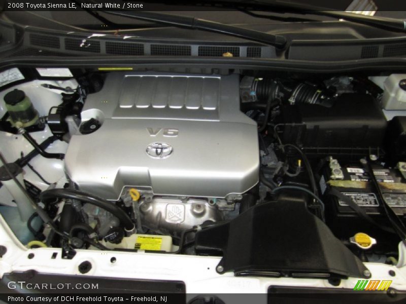 Natural White / Stone 2008 Toyota Sienna LE