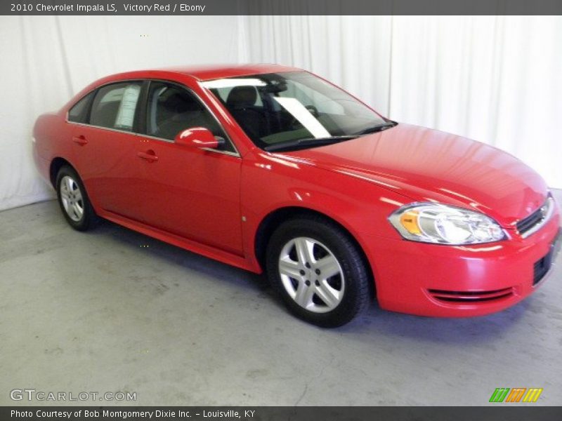 Victory Red / Ebony 2010 Chevrolet Impala LS