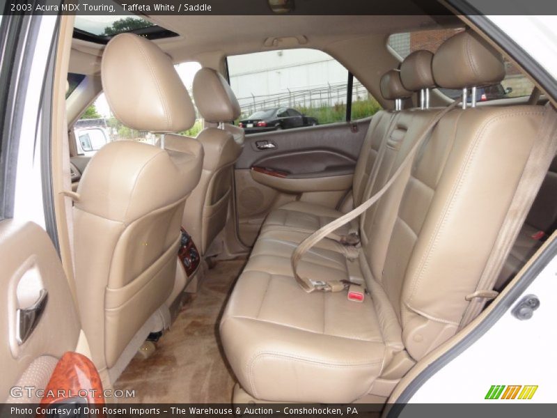  2003 MDX Touring Saddle Interior