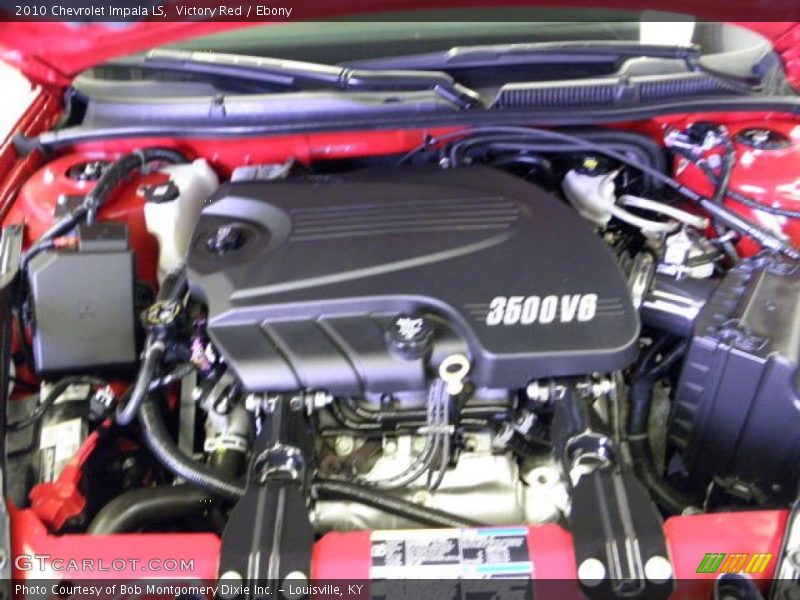 Victory Red / Ebony 2010 Chevrolet Impala LS