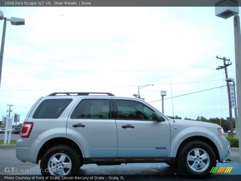 Silver Metallic / Stone 2008 Ford Escape XLT V6