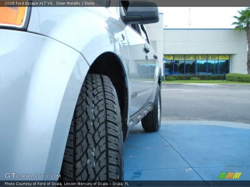 Silver Metallic / Stone 2008 Ford Escape XLT V6