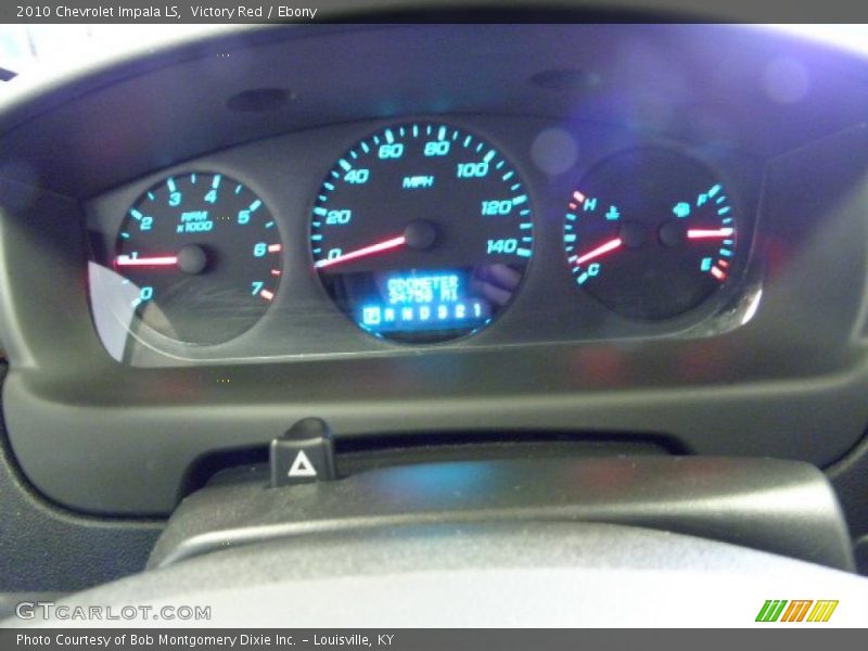 Victory Red / Ebony 2010 Chevrolet Impala LS