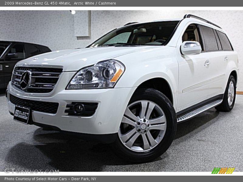 Arctic White / Cashmere 2009 Mercedes-Benz GL 450 4Matic