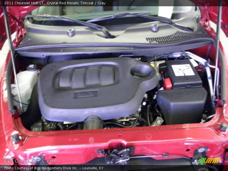 Crystal Red Metallic Tintcoat / Gray 2011 Chevrolet HHR LT