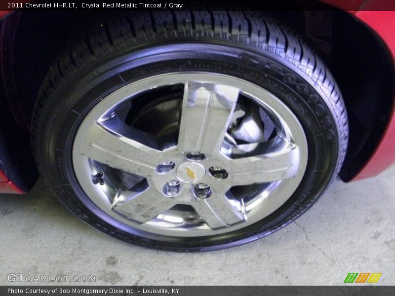 Crystal Red Metallic Tintcoat / Gray 2011 Chevrolet HHR LT