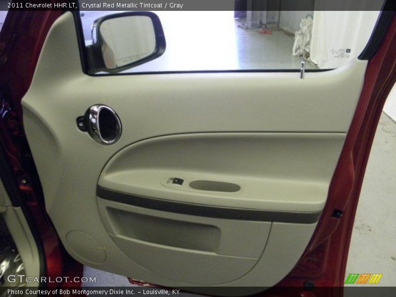 Crystal Red Metallic Tintcoat / Gray 2011 Chevrolet HHR LT