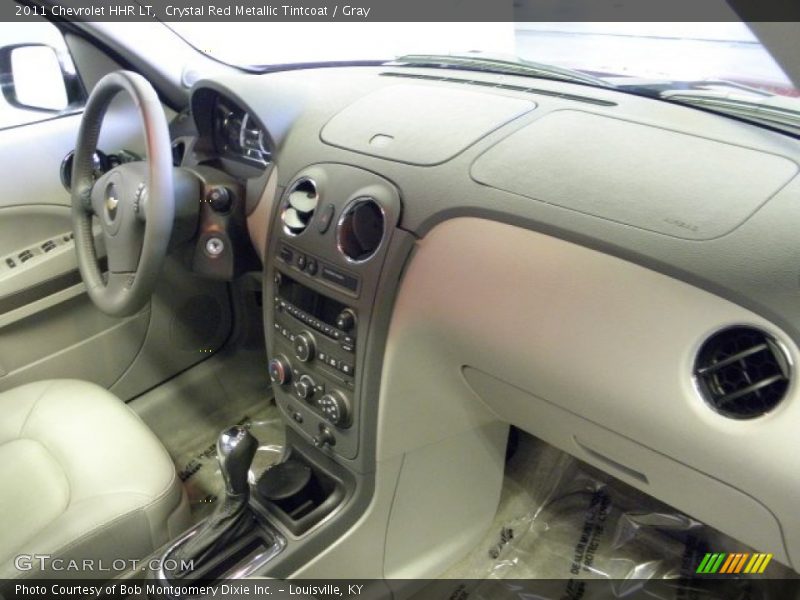 Crystal Red Metallic Tintcoat / Gray 2011 Chevrolet HHR LT