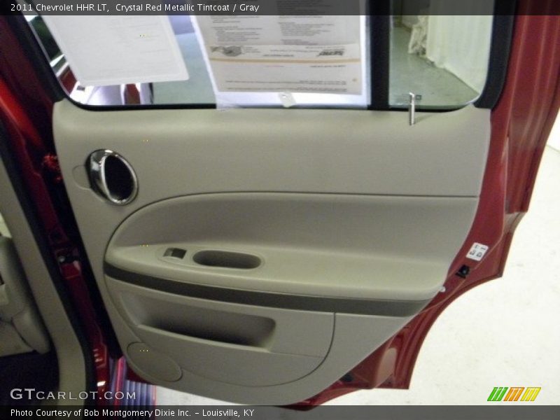 Crystal Red Metallic Tintcoat / Gray 2011 Chevrolet HHR LT