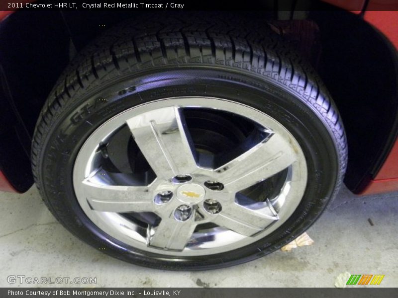 Crystal Red Metallic Tintcoat / Gray 2011 Chevrolet HHR LT