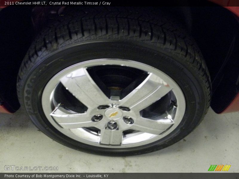 Crystal Red Metallic Tintcoat / Gray 2011 Chevrolet HHR LT