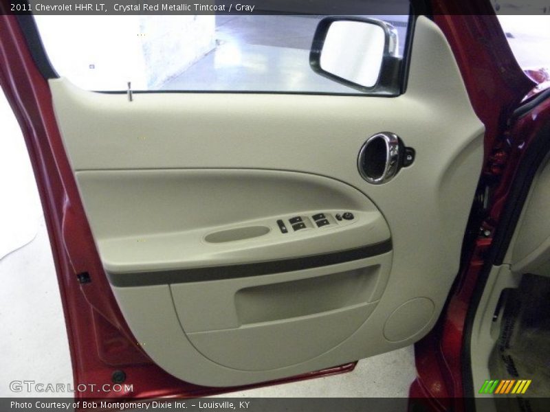 Crystal Red Metallic Tintcoat / Gray 2011 Chevrolet HHR LT
