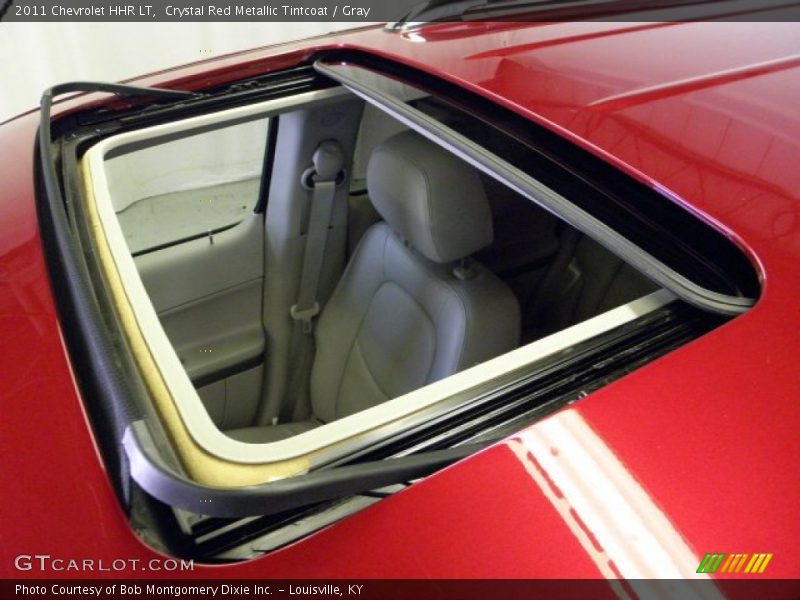 Crystal Red Metallic Tintcoat / Gray 2011 Chevrolet HHR LT