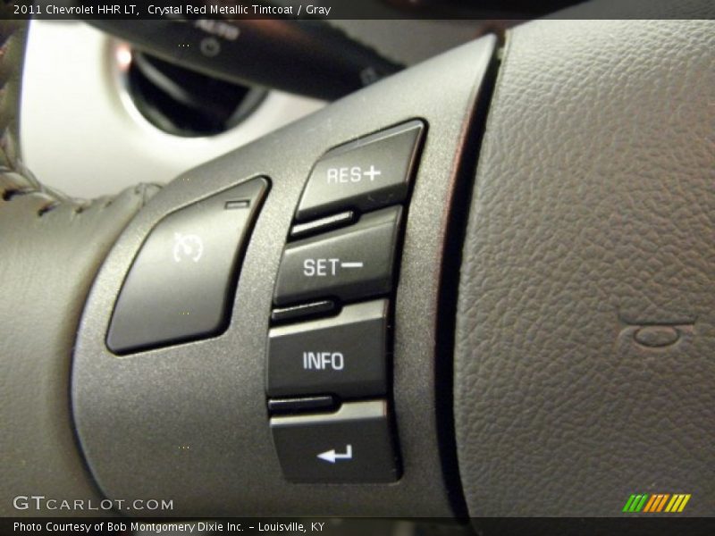 Crystal Red Metallic Tintcoat / Gray 2011 Chevrolet HHR LT