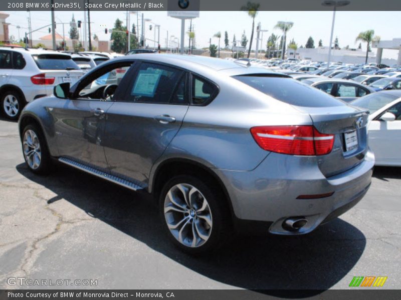 Space Grey Metallic / Black 2008 BMW X6 xDrive35i